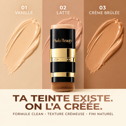 Le Stick Teint Aula — Fond de teint stick avec pinceau intégré